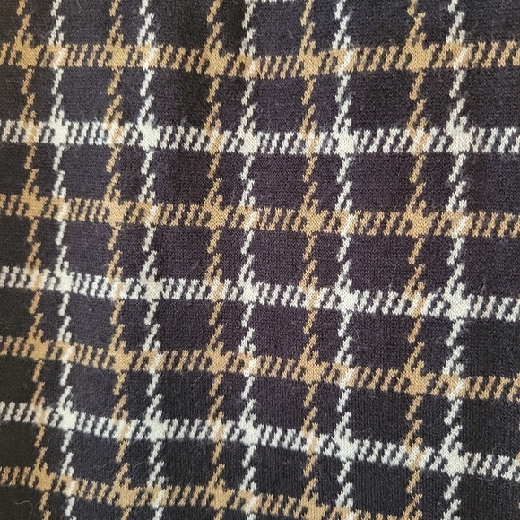 J. Jill Ponte Plaid Pencil Skirt Size Medium Petite - Picture 4 of 5